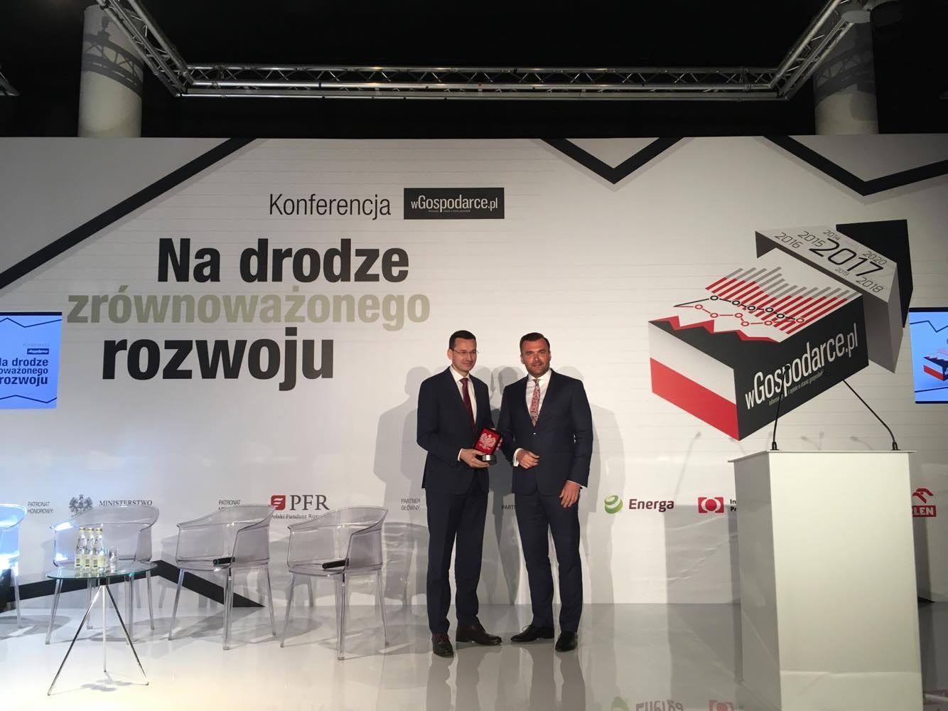 Wicepremier Morawiecki z „Cyfrowym Orłem” od branży cyfrowej