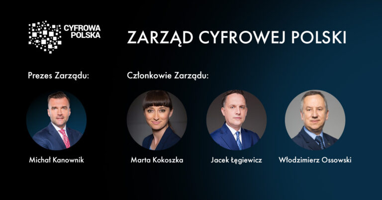 Cyfrowa Polska wybrała zarząd na kolejną kadencję. Michał Kanownik ponownie Prezesem
